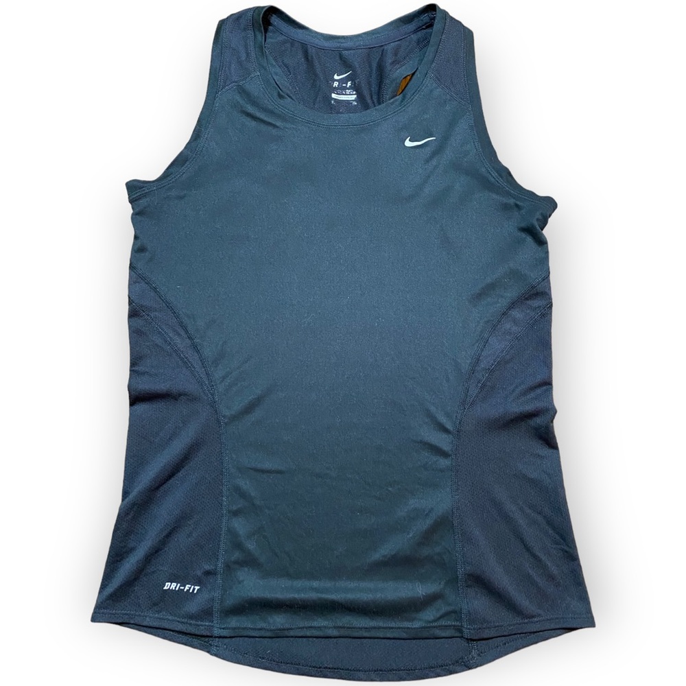 2for$25 NIKE Dri Fit Black Racerback Tank Top Size Small